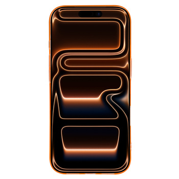 Transparent Slim Magsafe Case do Iphone 17 Pro Max cosmic orange