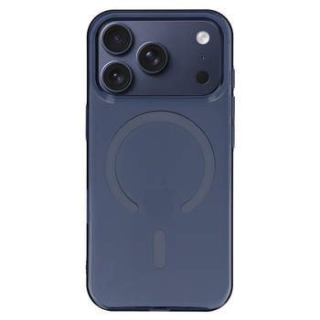 Transparent Slim Magsafe Case do Iphone 17 Pro deep blue