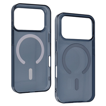 Transparent Slim Magsafe Case do Iphone 17 Pro Max deep blue