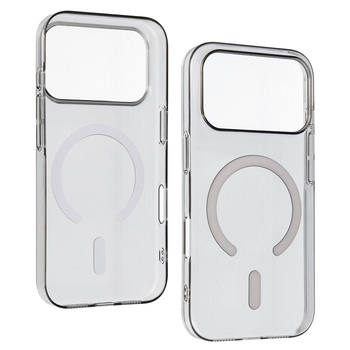 Transparent Slim Magsafe Case do Iphone 17 Pro grey