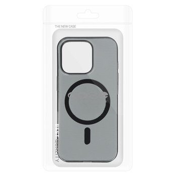 Transparent Slim Magsafe Case do Iphone 16 black