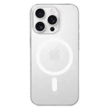Transparent Slim Magsafe Case do Iphone 16 white