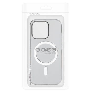 Transparent Slim Magsafe Case do Iphone 16 white