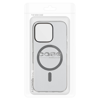 Transparent Slim Magsafe Case do Iphone 16 Pro Max graphite