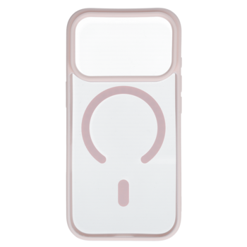Acrylic Color Magsafe Case for Iphone 17 Pro light pink