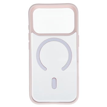 Acrylic Color Magsafe Case for Iphone 17 Pro Max light pink