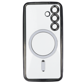 Metallic Magsafe Case do Samsung Galaxy S25 Czarny
