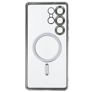 Metallic Magsafe Case do Samsung Galaxy S25 Ultra Srebrny