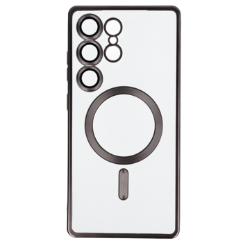 Metallic Magsafe Case for Samsung Galaxy S25 Ultra Titanium