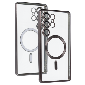 Metallic Magsafe Case for Samsung Galaxy S25 Ultra Titanium