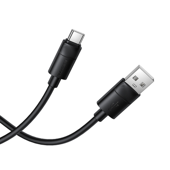 Borofone Kabel BX123 Leya - USB na Typ C - 36W 3A 1 metr czarny