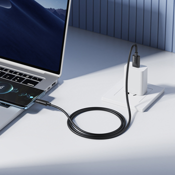 Borofone Kabel BX123 Leya - USB na Typ C - 36W 3A 1 metr czarny