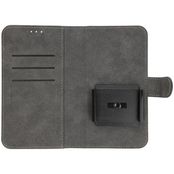 Kabura BOOK COMMON Uniwersalna (ROZMIAR XXL) do Samsung S25 Ultra/S24 Ultra/M35/M23/A16 5G/Xiaomi Redmi 14C granatowa