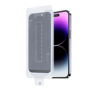 Hartowane szkło Full Glue Privacy Easy-Stick Box do IPHONE 17 PRO MAX CZARNY