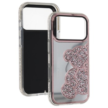 Teddy Bear Case do Samsung Galaxy A17 5G różowy
