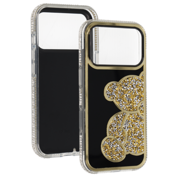 Teddy Bear Case do Iphone 16 złoty