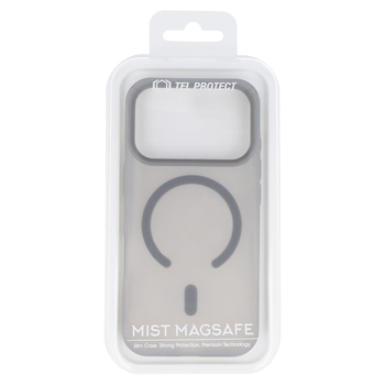 Tel Protect Mist Matte Magsafe Case do Iphone 15 Pro grey
