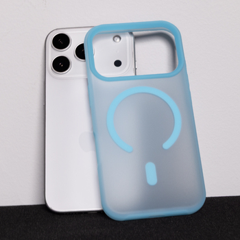 Tel Protect Mist Matte Magsafe Case for Samsung Galaxy S24 light blue
