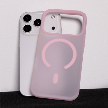 Tel Protect Mist Matte Magsafe Case for Samsung Galaxy S25 light pink
