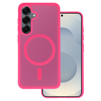 Tel Protect Aura Matte Magsafe Case do Samsung Galaxy S25/S24 hot pink