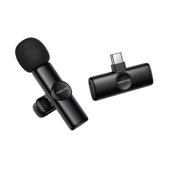 Borofone Lavalier wireless microphone BFK16 Winner Type C black