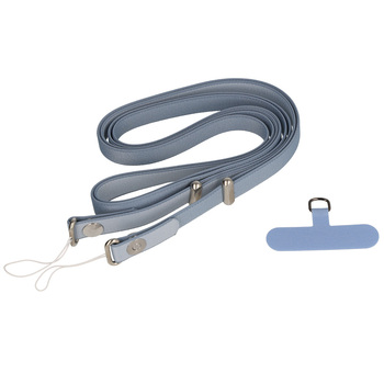 Crossbody Strap lanyard - light blue