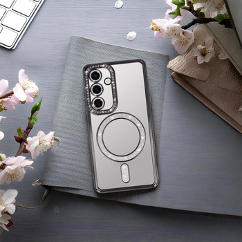 Bling Magsafe Case for Samsung Galaxy S26 Plus black