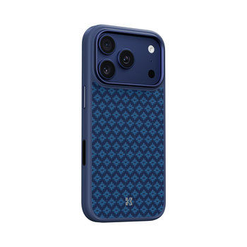 Benks Magnetic Armor Pro Armor Grid Kevlar Case Metal Frame 600D (YB69) for Iphone 17 Pro blue