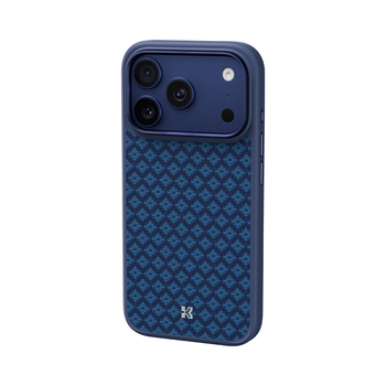 Benks Magnetic Armor Pro Armor Grid Kevlar Case Metal Frame 600D (YB69) for Iphone 17 Pro blue