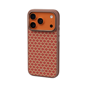 Benks Magnetic Armor Pro Armor Grid Kevlar Case Metal Frame 600D (YB70) for Iphone 17 Pro Max orange