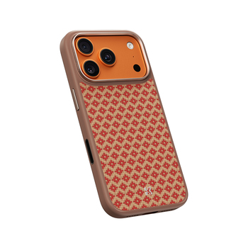 Benks Magnetic Armor Pro Armor Grid Kevlar Case Metal Frame 600D (YB70) for Iphone 17 Pro Max orange