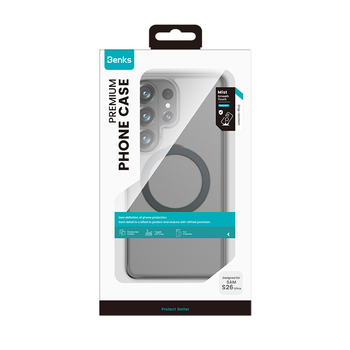 Benks Magnetic Mist Case with stand (A050) for Samsung Galaxy S26 Ultra grey