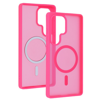 Tel Protect Aura Matte Magsafe Case for Samsung Galaxy S26 Ultra hot pink