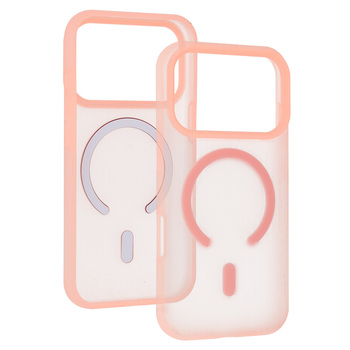 Tel Protect Mist Matte Magsafe Case do Iphone 16 pink orange