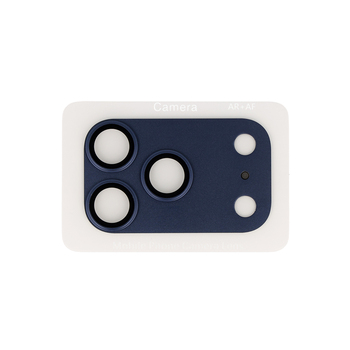 Hartowane szkło Tel Protect 95% AR+AF Full Metal Camera Protector na aparat do Iphone 17 Pro niebieskie (wyspa)