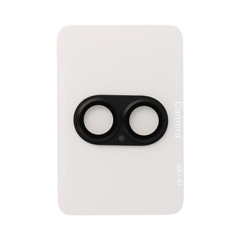 Hartowane szkło Tel Protect 95% AR+AF Full Metal Camera Protector na aparat do Iphone 17 czarne (wyspa)