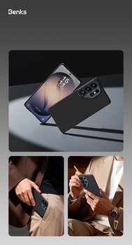 Benks Magnetic Armor Air Kevlar Case Metal Frame 600D (J048) for Samsung Galaxy S26 black