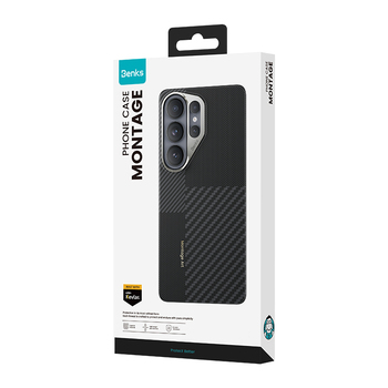 Benks Montage Magnetic Armor Air Kevlar Case Metal Frame 600D+1500D (F049) for Samsung Galaxy S26 Plus black