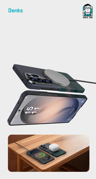 Benks Magnetic Armor Air Aurora Kevlar 600D Case (C050) for Samsung Galaxy S26 Ultra