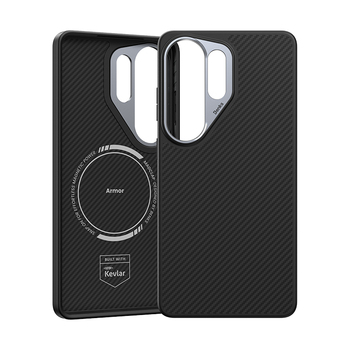 Benks Magnetic Armor Pro Kevlar Case Metal Frame 600D (G050) for Samsung Galaxy S26 Ultra black