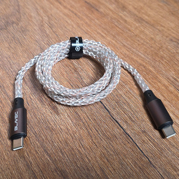 Blavec Kabel Neon - TYP C na Typ C - PD 60W 3A 1 metre Apple CarPlay/Android Auto (CNE-CC3L1) luminous RGB
