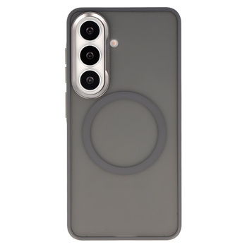 Liavec Soft Case Metal Frame do Samsung Galaxy S26 szary