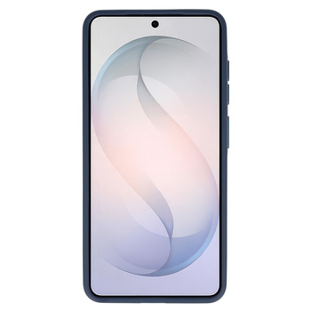 Liavec Soft Case Metal Frame do Samsung Galaxy S26 granatowy