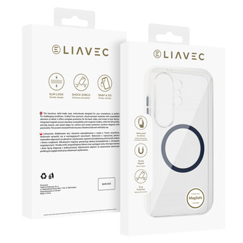 Liavec Pure Case do Samsung Galaxy S26 Ultra granatowy