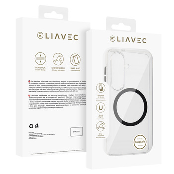Liavec Pure Case do Samsung Galaxy S26 czarny