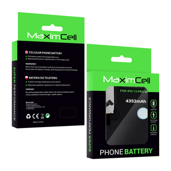Bateria Maximcell do Iphone 13 Pro Max 4352mAh Li-poly
