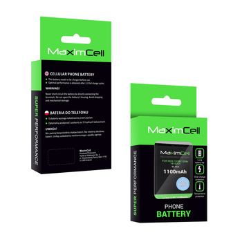 Bateria Maximcell do Nokia 1208/1209/1616/C1 (BL-5CA) 1100mAh Li-ion