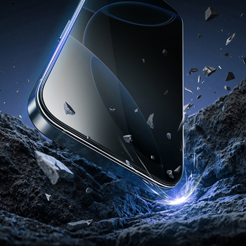 Rock Hartowane szkło Privacy Full-coverage Anti-static do Iphone 17 Pro Max