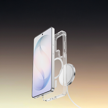 Rock Etui Crystal Transparent Series Magnetic do Samsung Galaxy S26 przezroczyste