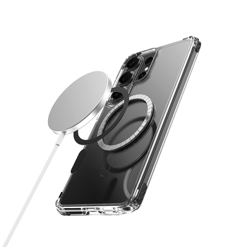 Rock Crystal Clear Magnetic Series Case for Samsung Galaxy S26 Ultra transparent